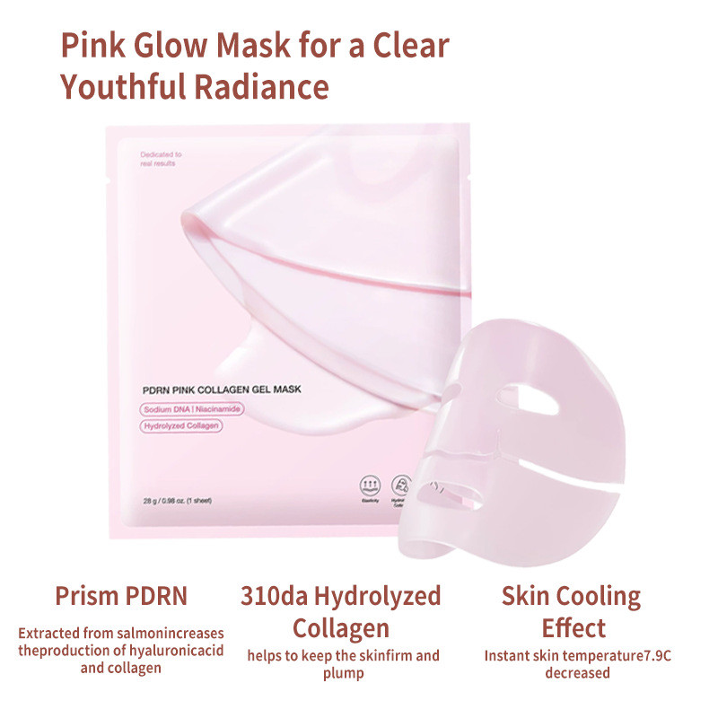 PDRN HỒNG COLLAGEN GEL MASK Jelly Split MASK HỒNG COLLAGEN MASK