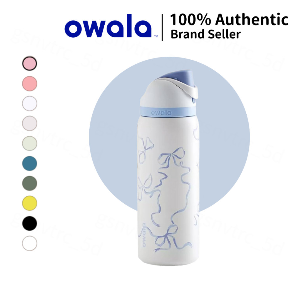 Owala tumbler FreeSip 24oz/32oz Insulated Stainless Steel Water Bottle with Straw