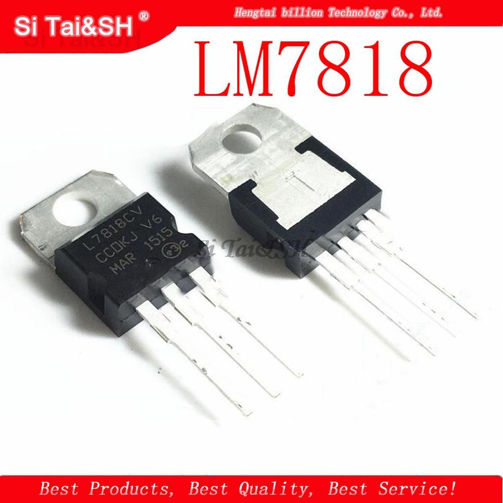 10 CHIẾC L7818CV TO220 L7818 TO-220 7818 LM7818 IC mới và nguyên bản