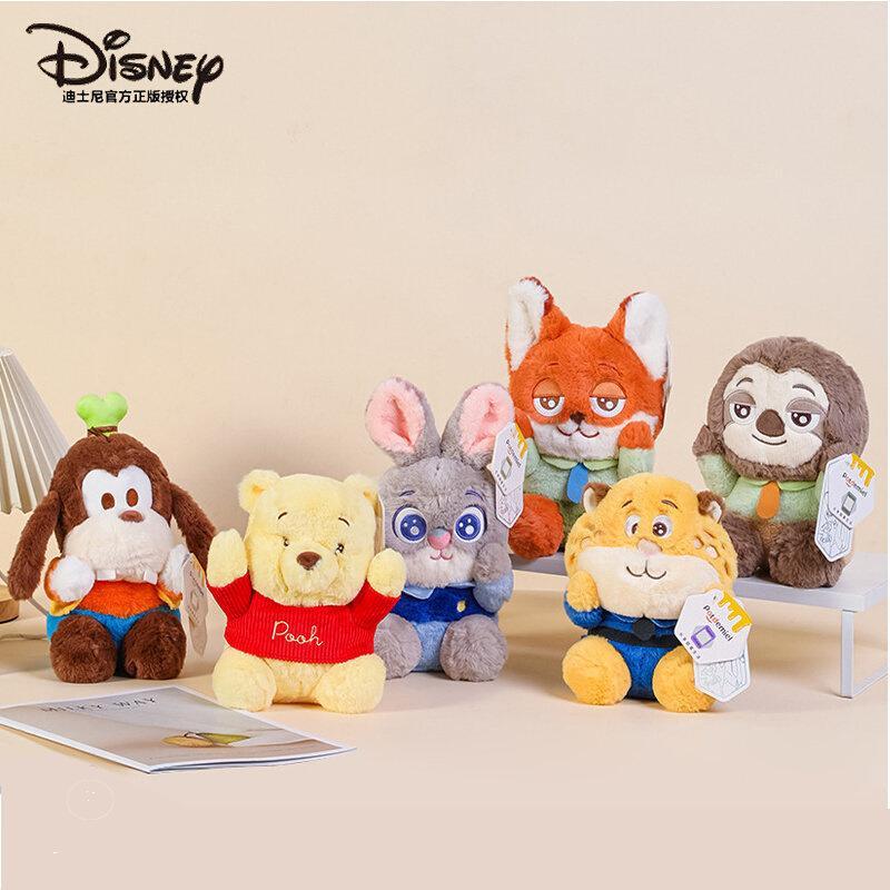 Disney Disney Judy Nick Sang Trọng Đồ Chơi Búp Bê Winnie the Pooh Goofy Vịt Donald Búp Bê Ragdoll Dễ