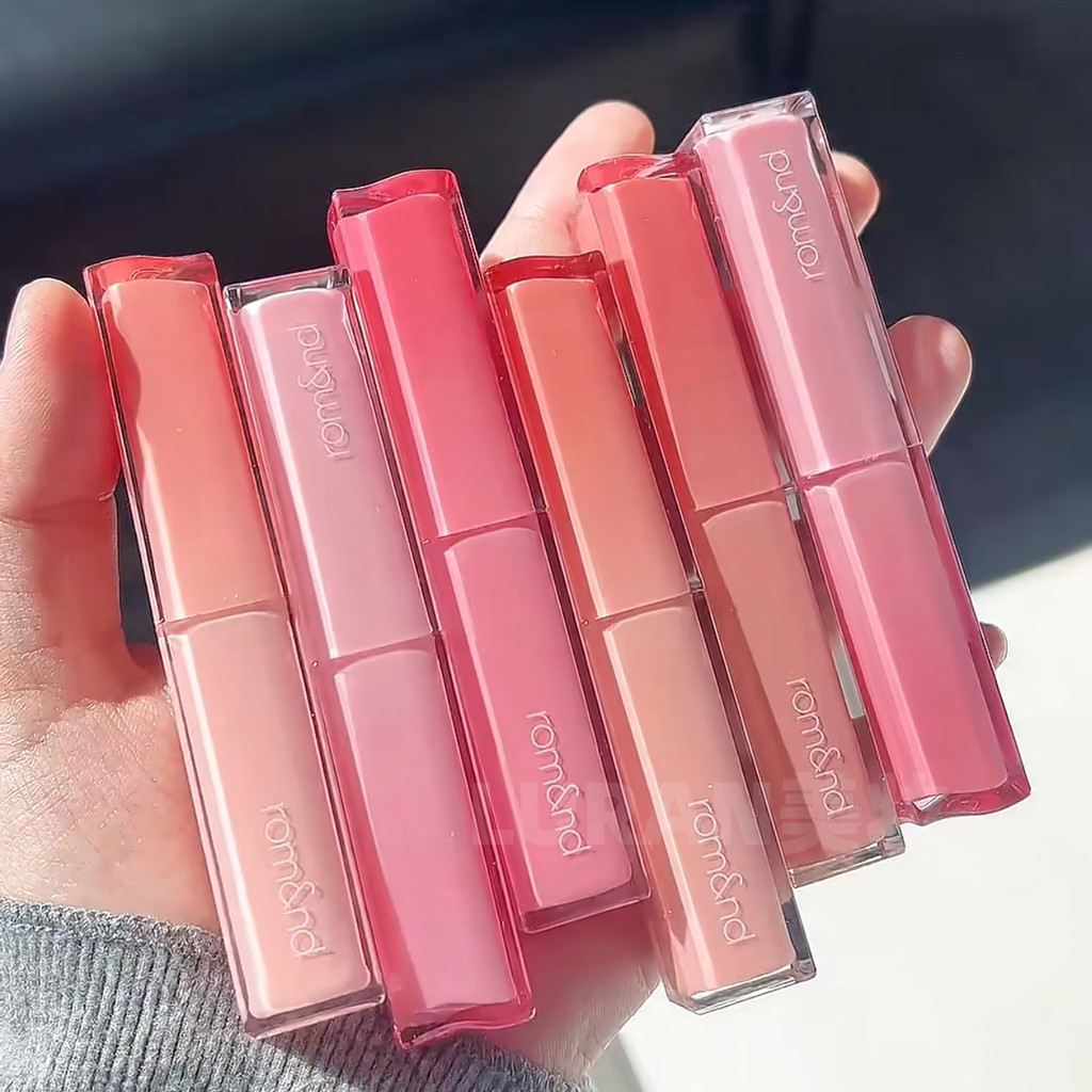 son romand chính hãng son romand gloss Hàn Quốc Hàn Quốc Romand Ống Mỏng Sữa Thạch Son Môi Thạch Pud
