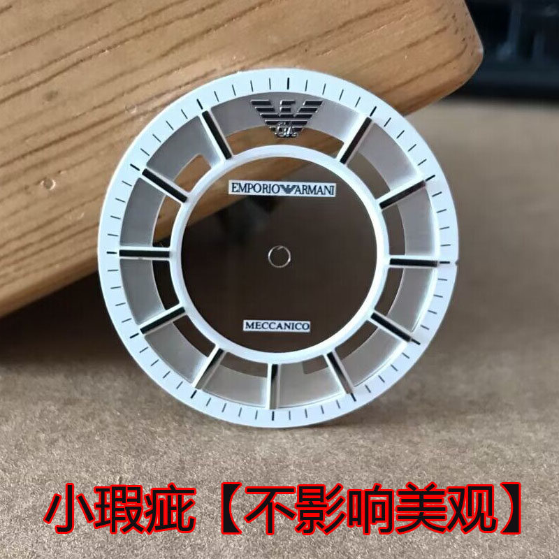 Thích hợp cho đồng hồ mặt số tỷ lệ Armani AR60006 1982 Mặt số Western Iron City 8N24 Movement
