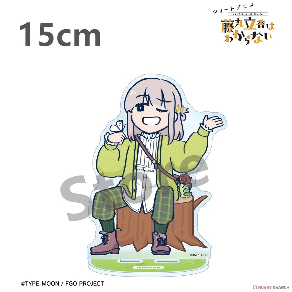 Standee FGO Fate/Grand Order Mô Hình Mica Trang Trí Nhân Vật Oberon Cao 15cm Phụ Kiện Anime Game Quà