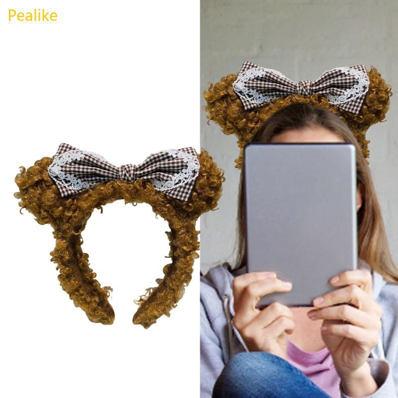 Pealike Furry Animal Ear Headband COSPLAY Halloween Dark Anime Nhập Vai