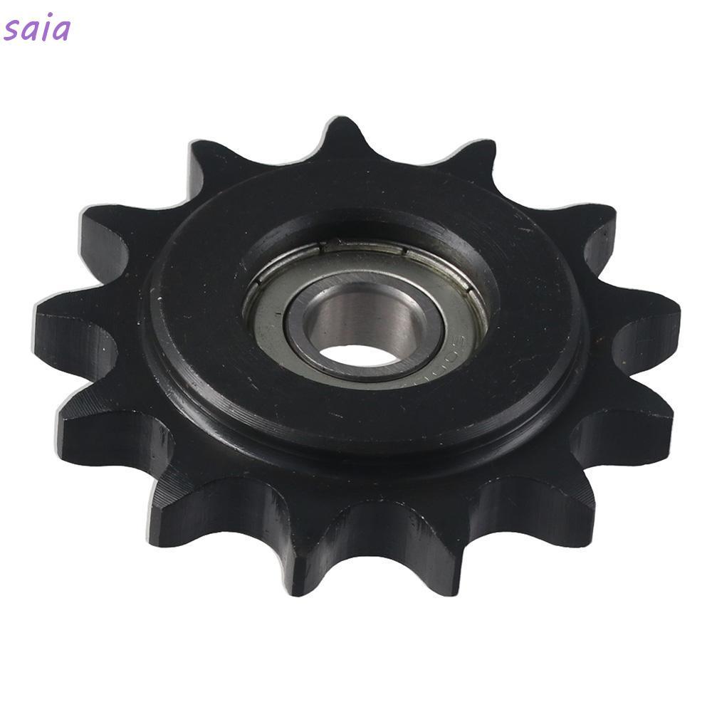 SAIA Chain Idler Sprocket, 10mm Bore 1 / 2 "Pitch C45 Bánh răng làm biếng lồi bằng thép Carbon, Bộ c