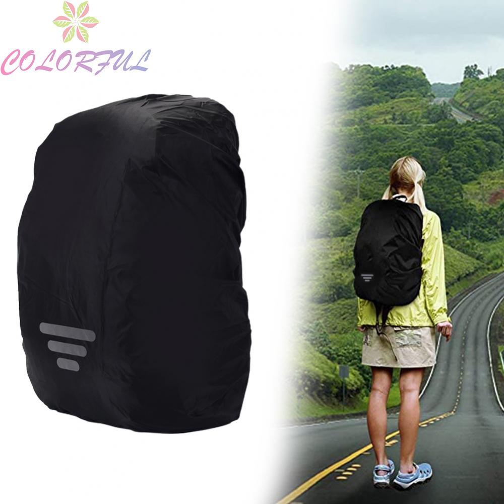 Rain Cover Wear-resistance Wide Tape 5 Size Black Cycling Night Raincover Case