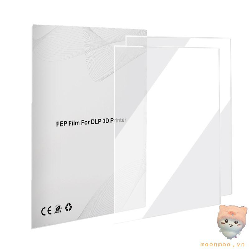 Moon 2 Gói FEP Release Film 200 x 280mm SLA LCD FEP Film Sheet cho máy in 3D bằng nhựa