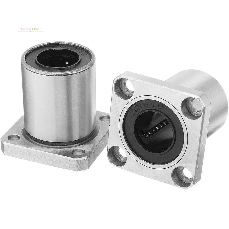 Vòng bi chuyển động tuyến tính mặt bích 16mmx28mmx37mm (LMK16U 2 chiếc)