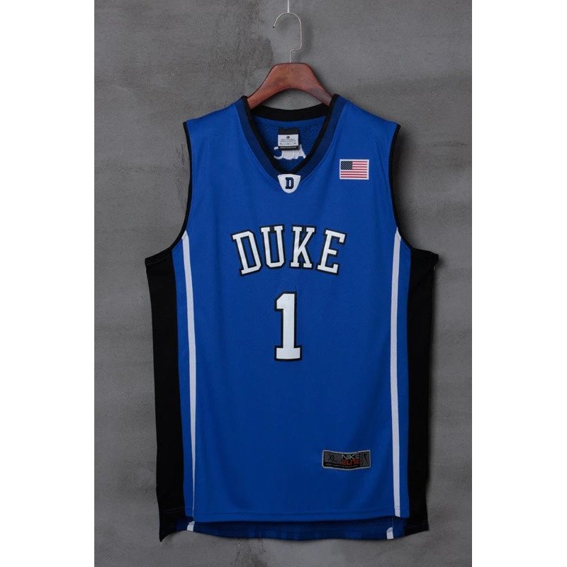 NCAA Cary Irving Irving Jersey DUKE Blue Devil University No. 1 DUKE Đồng phục bóng rổ thêu màu xanh