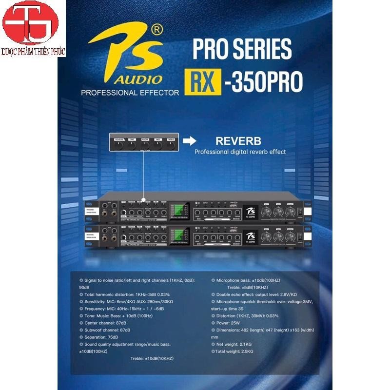 [HCM] Vang cơ chống hú PS Audio RX-350 Pro ( Sp chính hãng 2024) - chống hú Revert Optical Bluetooth