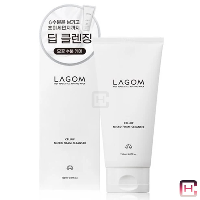 Sữa rửa mặt LAGOM Cellup Micro Foam 150ml Sữa rửa mặt nhẹ nhàng hàng ngày