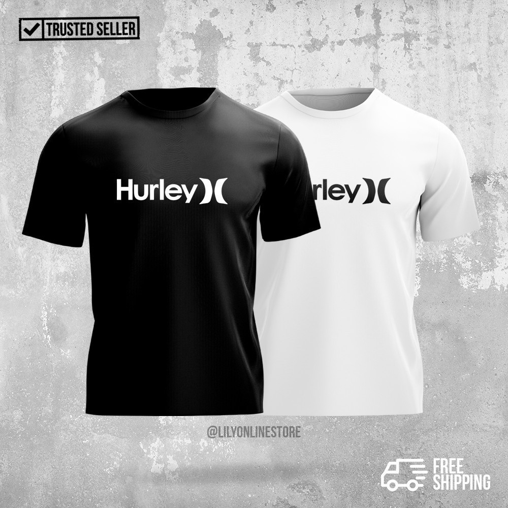 HURLEY thời trang 2025 ÁO THUN SURF UNISEX CAO CẤP