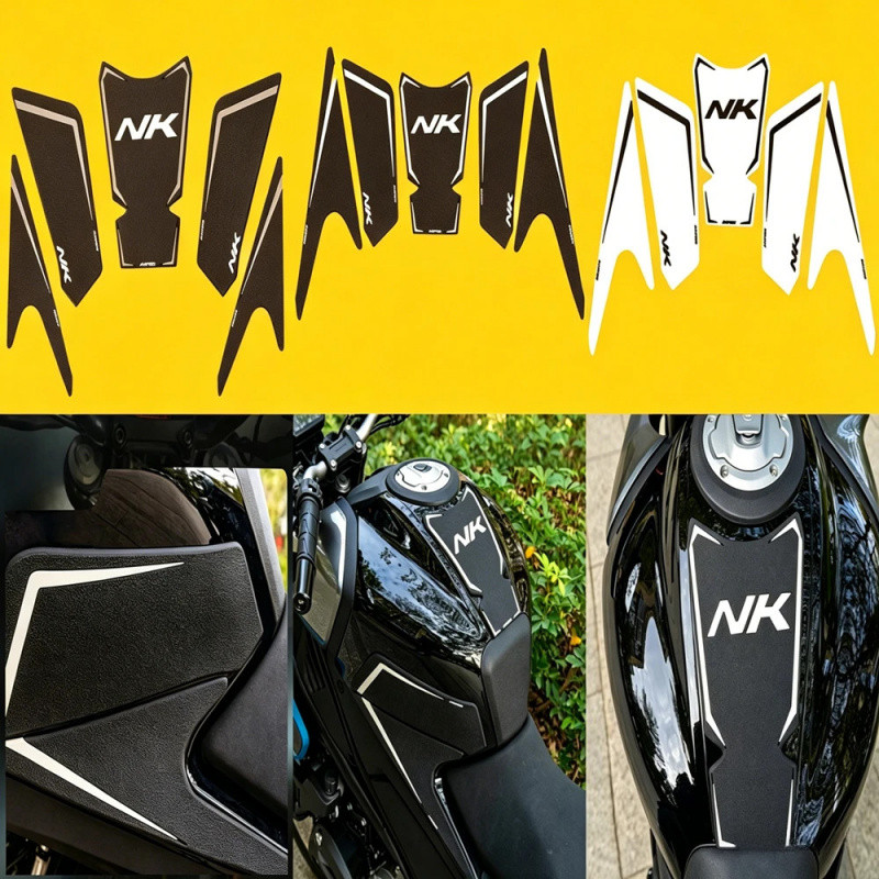 Bảo Vệ Chống Trơn Trượt Xe Tăng Miếng Dán Xương Cá Miếng Dán Khí Đầu Gối Cầm Lực Kéo Bên Miếng Lót 3