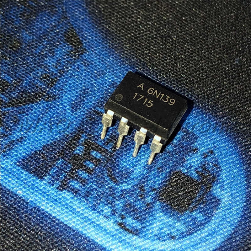 10 Cái / lốc 6N139 EL6N139 A6N139 HCPL-6N139 DIP SOP8 DIP-8 SMD-8 Còn Hàng Cách Nhiệt Quang