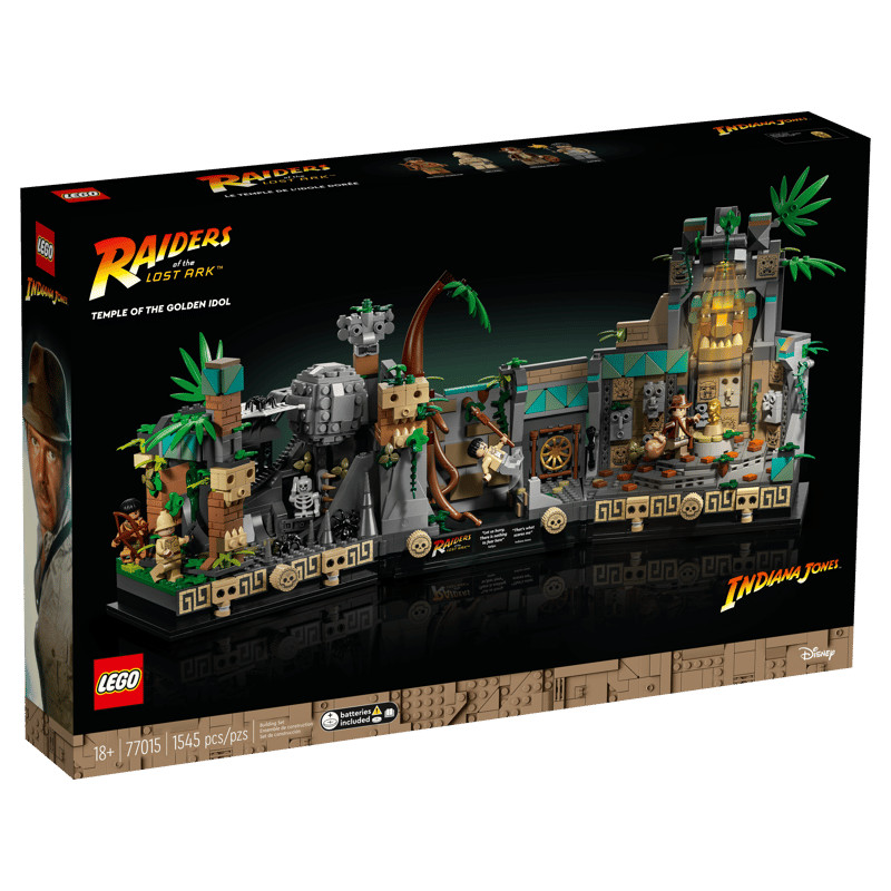LEGO Indiana Jones 77015 Đồ Chơi Lắp Ráp Chùa Golden Idol
