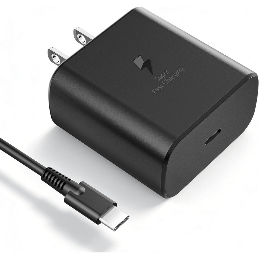 Bộ sạc điện thoại Android sạc siêu nhanh 45W USB C, tương thích với Samsung Galaxy S25 / S25 Ultra /