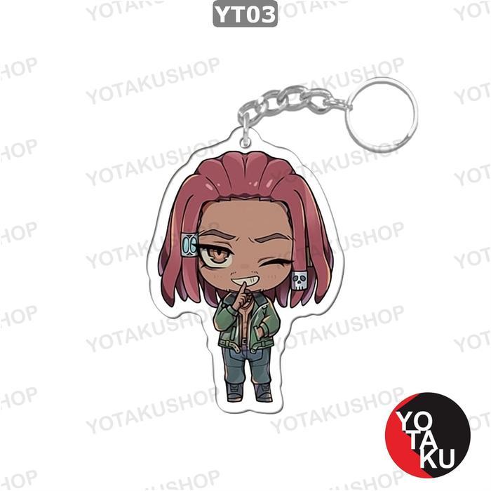 Akudama Drive Gantungan Kunci Anime Akrilik Himegoto GC10901 YOTAKUSHOP - YT03
