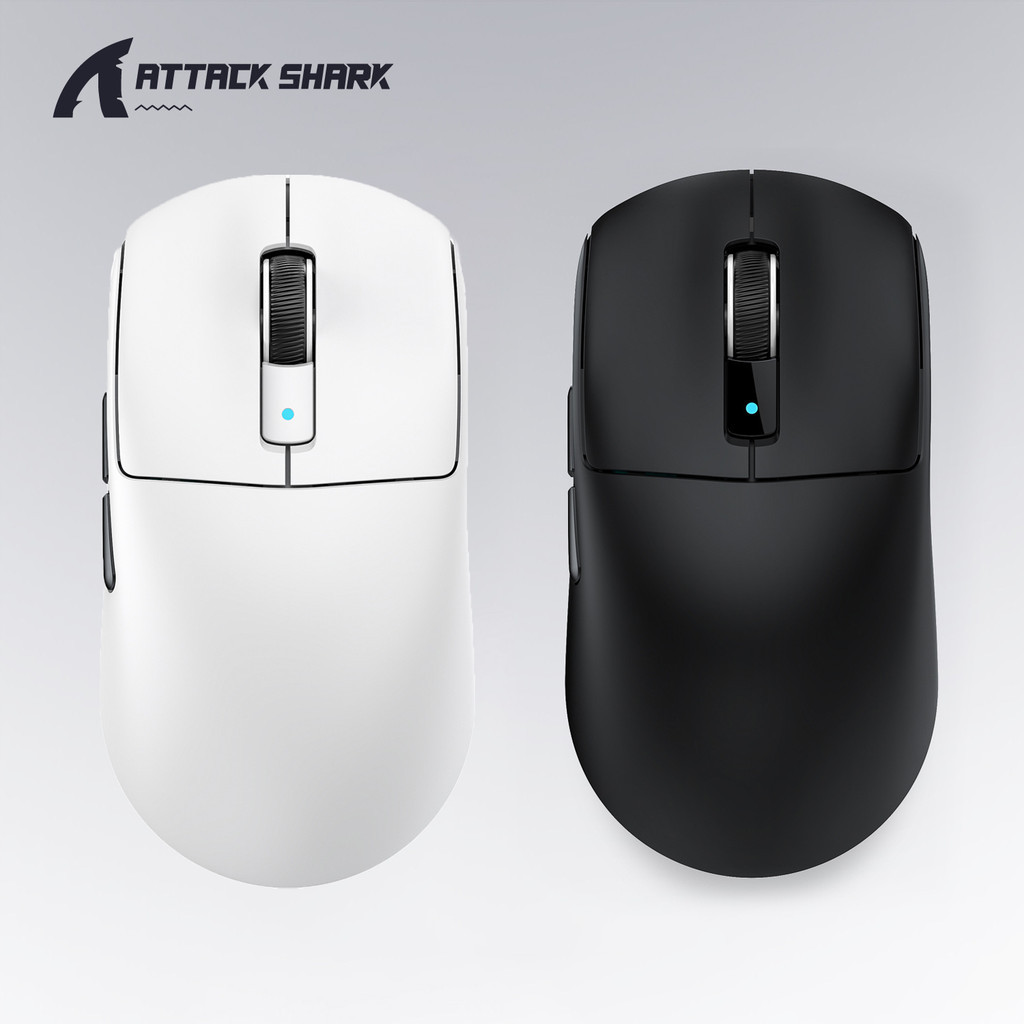 Chuột chơi game không dây Attack Shark R6 42000DPI 8K Polling Rate Chuột 3 chế độ Nhẹ 38g cho máy tí