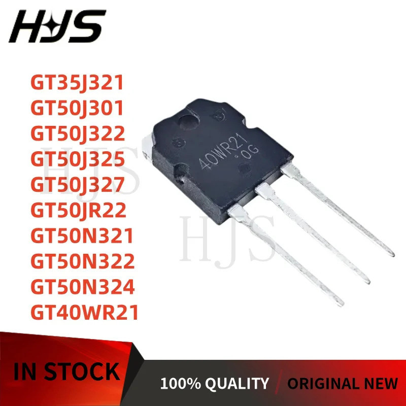 5 Cái / lốc Mới GT50J325 GT40WR21 GT50J327 GT50JR22 GT50N324 GT35J321 GT50N321 GT50N322 TO-3P Còn Hà
