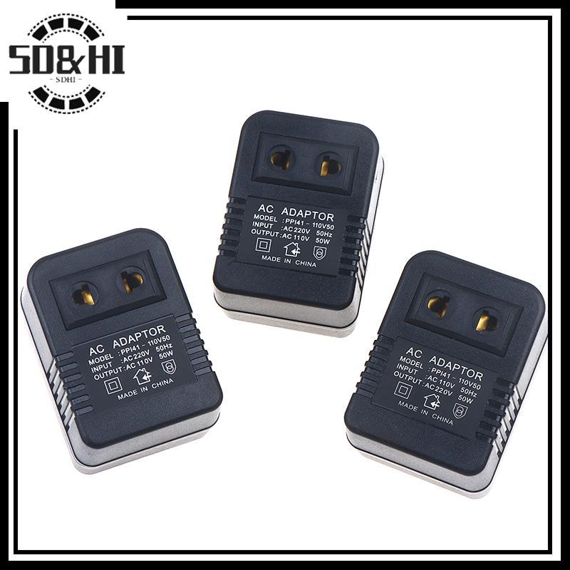 [SD & HI] EU US Plug Down Transformer Travel Adapter AC220V sang 110V hoặc 110 sang 220V Bộ chuyển đ