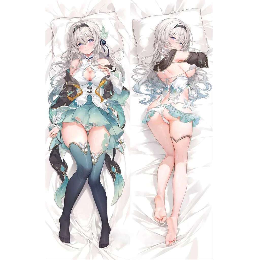 Anime Honkai: Star Rail Firefly Wer Cưới Cosplay Dakimakura Hing Body Case Gối Đệm Bao Otaku Quà Tặn