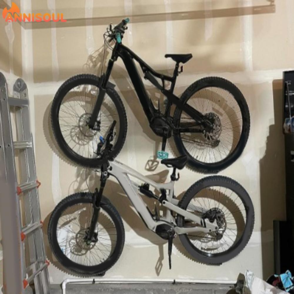 [NISO]Alloy Steel Wall Mount Bike Hanger for E Bikes For MTB Road Bikes 16x7x6cm Black