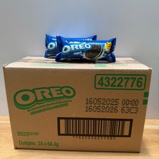 Thùng 24 Cây Bánh Oreo Vani 64.4g | Bánh Quy Kẹp Kem Socola Nhân Vani Ngọt Ngon, Ăn Vặt Tiện Lợi
