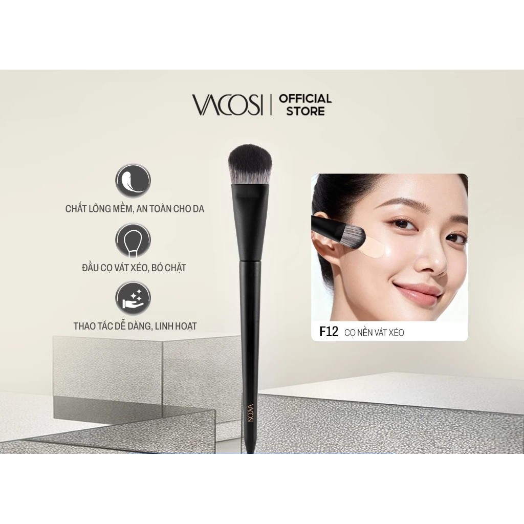 Cọ Tán Nèn Vacosi Finger Foundation Brush F12-Y24