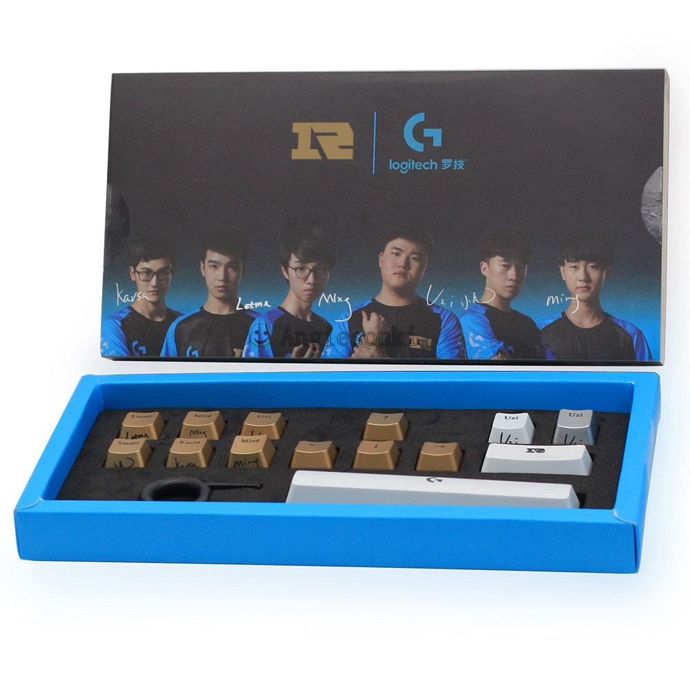 RNG Phiên bản tùy chỉnh mới Bàn phím cơ Keycap Thích hợp cho Cherry MX Axis Logitech G512, Bàn phím 