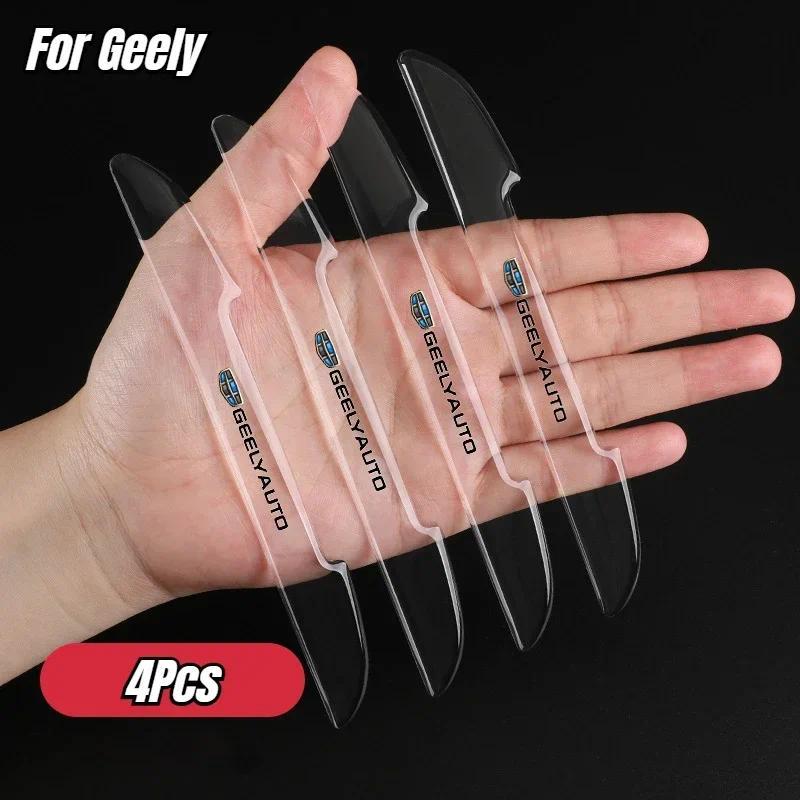 4 Geely Cửa Ô Tô Chống Va Chạm Dải Trang Trí Sửa Đổi Cho Geely Coolray Atlas Emgrand X7 EC7 Boyue CK