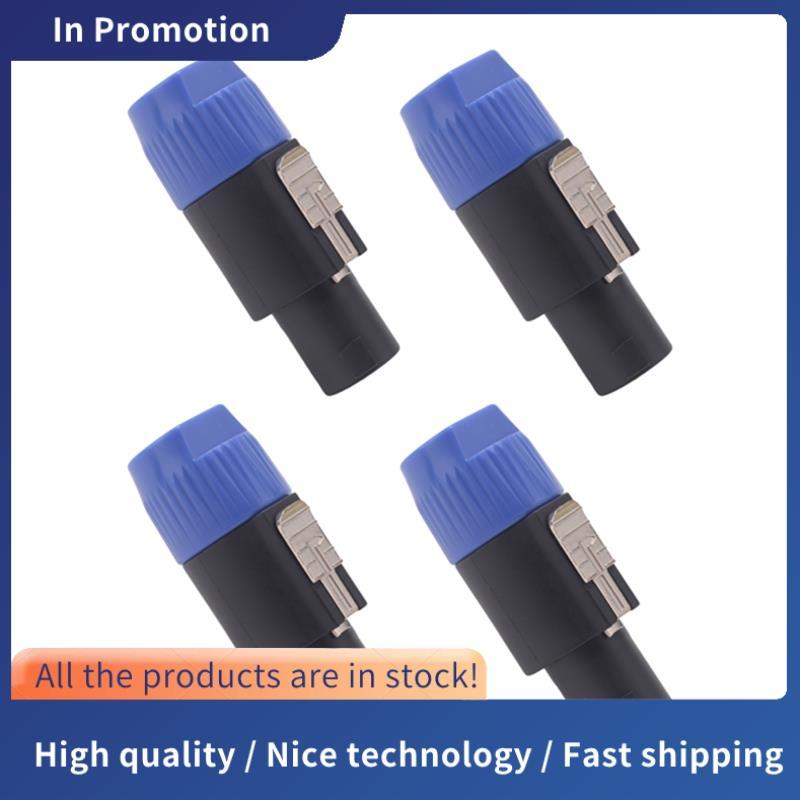 Loa Cắm Khóa Xoắn 4 Cực Loa Cắm Tương Thích Với Speakon NL4FC, NL4FX, NLT4X, NL2FC - 4 GÓI