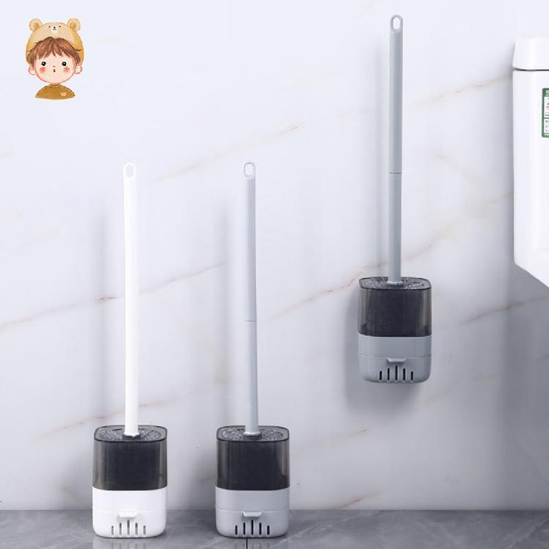 Bàn chải vệ sinh treo cốc, Bàn chải vệ sinh treo tường Parroti Slim