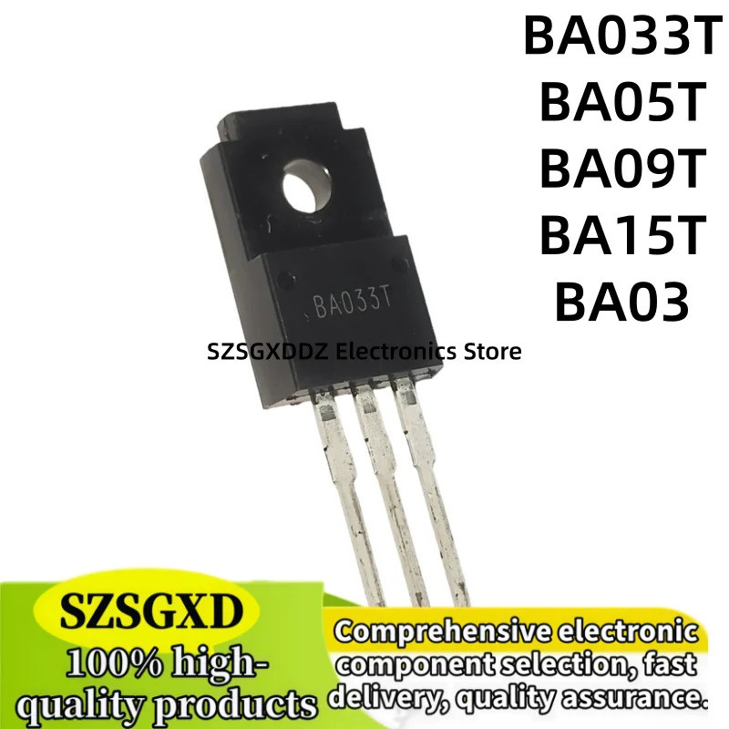 5 CÁI BA033T BA05T BA09T BA15T BA033T BA033 TO-220F BA05 BA09 BA15 BA033 BA03T BA03 Transistor Hiệu 
