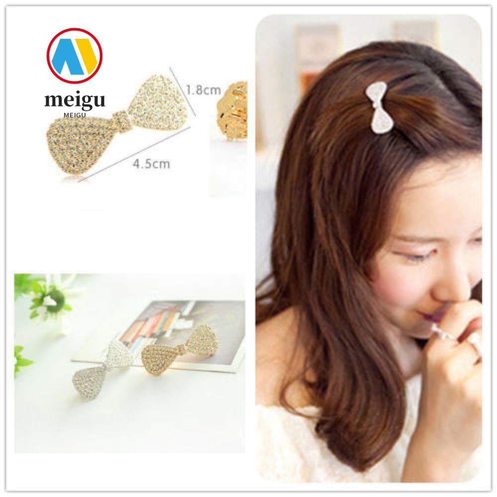 Kẹp Tóc MEIGU Nữ Kẹp Pha Lê Barrette