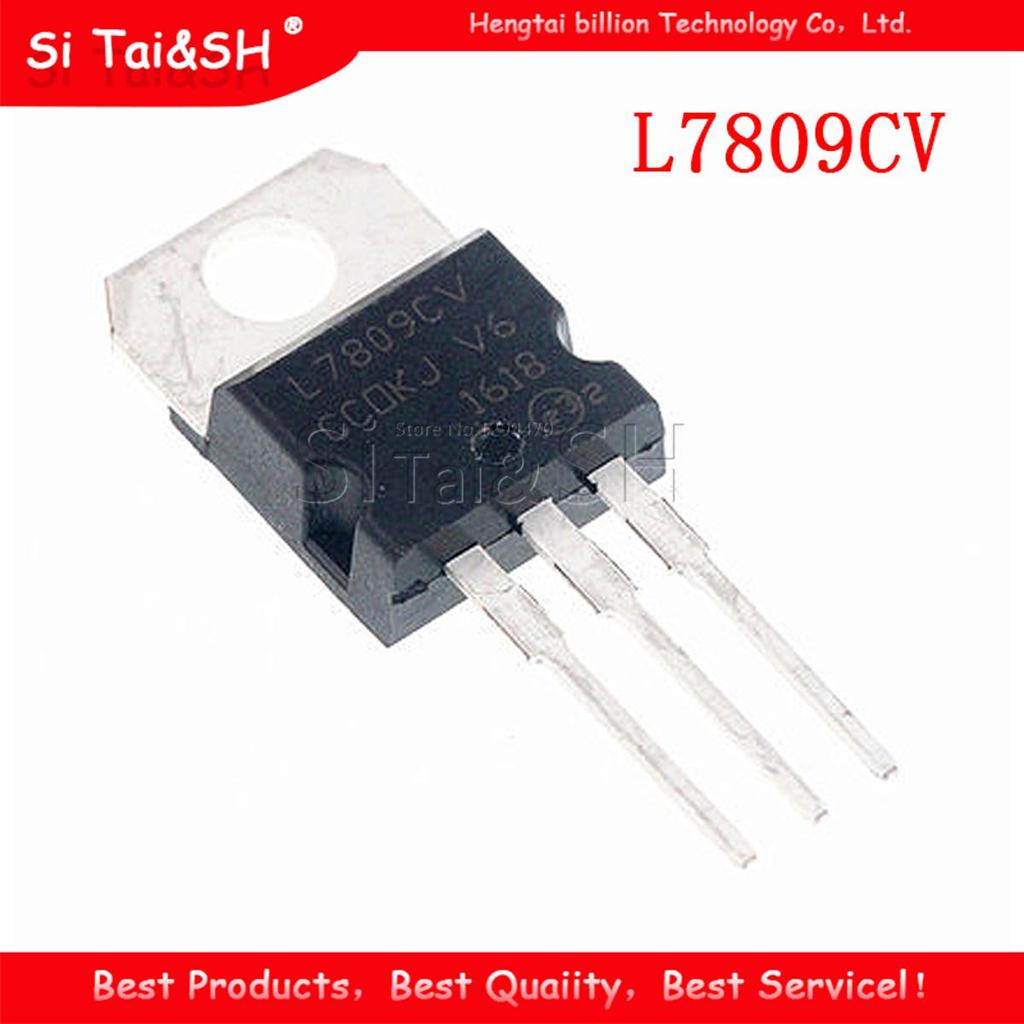 (10 chiếc) Chính hãng L7809CV L7809 LM7809 MC7809 TO-220 Chipset BGA IC