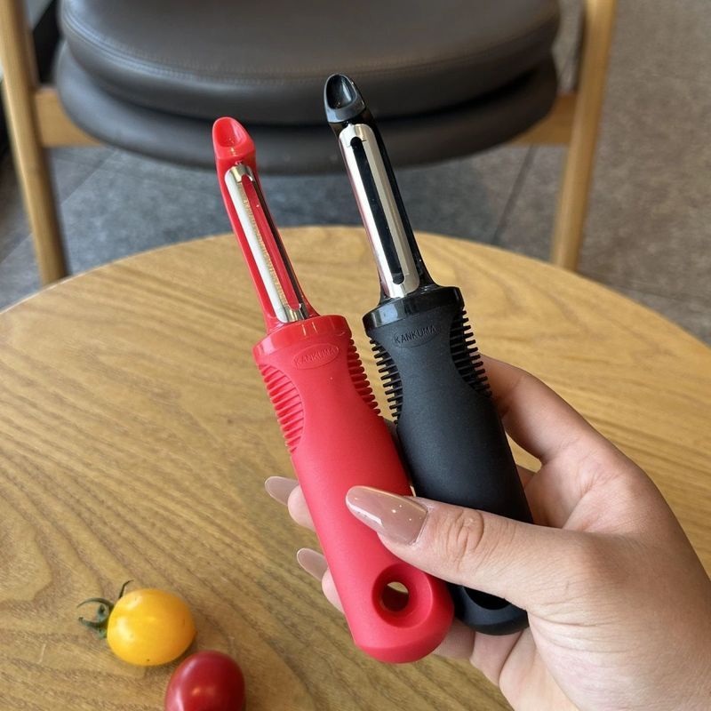 KANUMA Dao gọt vỏ Apple Thép không gỉ Dao gọt vỏ trái cây Khoai tây bóc vỏ Magic Tiện ích nhà bếp N