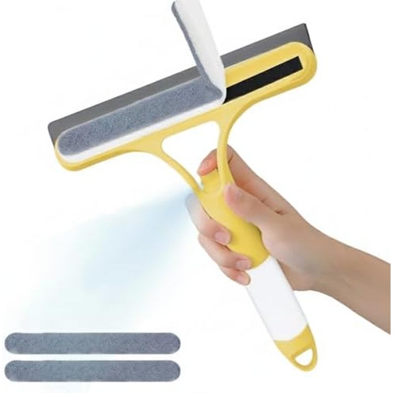 3 in 1 Window Cleaning Scraper, Window Squeegee with Sprayer, Window Cleaning Scraper for Windows, W
