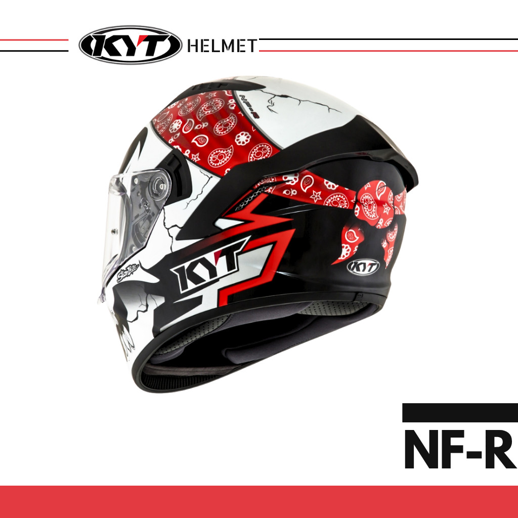 KYT -Mũ Bảo Hiểm Fullface - NFR PIRATE -  Chống Trầy, Chống Tia UV CHÍNH HÃNG KYT >>>>