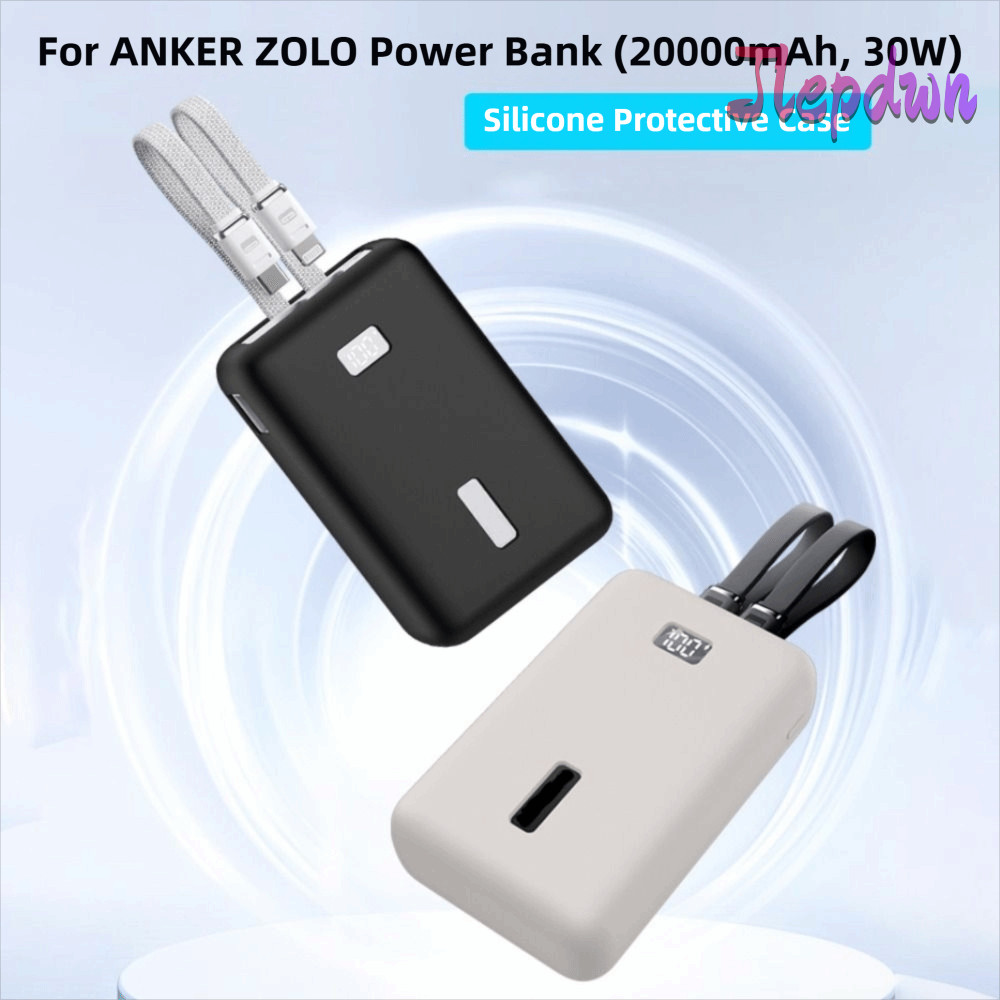 Bảo vệ bộ sạc di động JEPDWN, Túi đựng silicon a1681, Vỏ bảo vệ toàn diện chống rơi mềm chống sốc ca