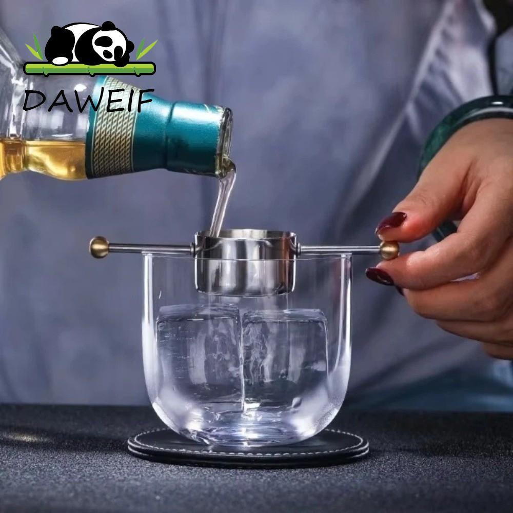 DAWEIF Cocktail Jigger, Cốc đo thanh dài bằng thép không gỉ, Chuyên nghiệp chuyên nghiệp 30ml Thiết 