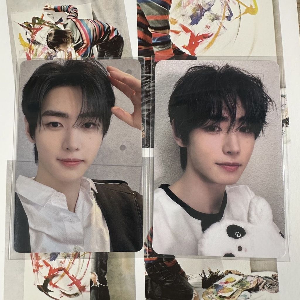 enhypen panda skid yzy panda ver panda card Park Sung-soon thẻ nhỏ