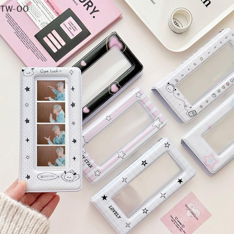 RenqingTW Star Photo Booth Frames - Photo Booth Album Cho Dải Ảnh 2x6 Inch Album Cưới 2 X 6 Bookmark