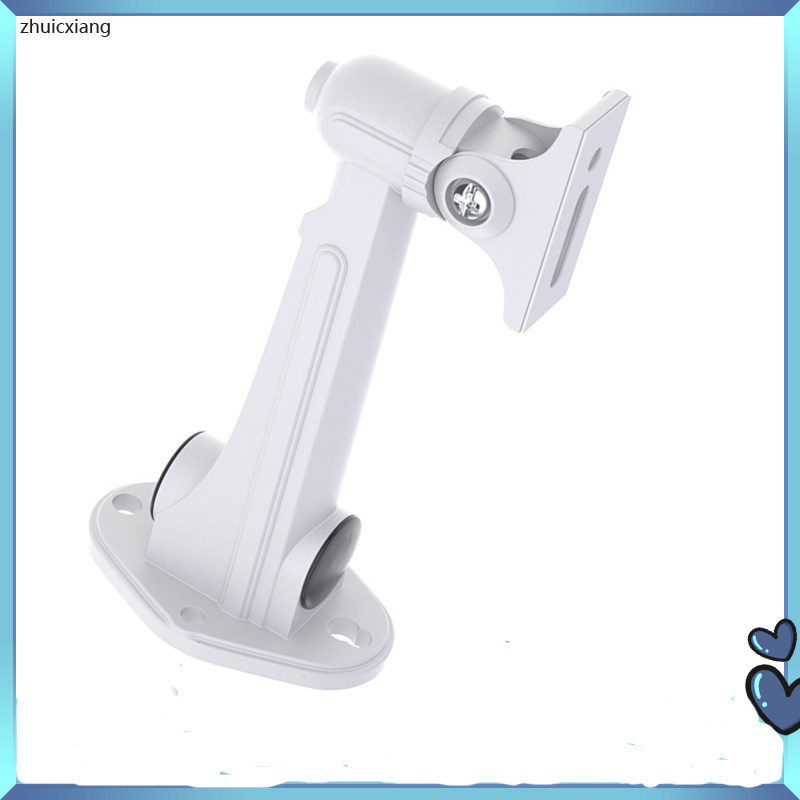 Giá đỡ camera ngoài trời màu trắng với giá đỡ tường camera an ninh xoay 360 độ