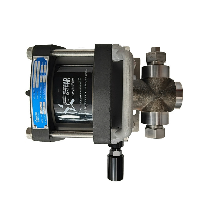 Pneumatic Driven Liquid Pump Stainless Steel High-Pressure Similar Haskel Air-Powered Hydraulic Flui