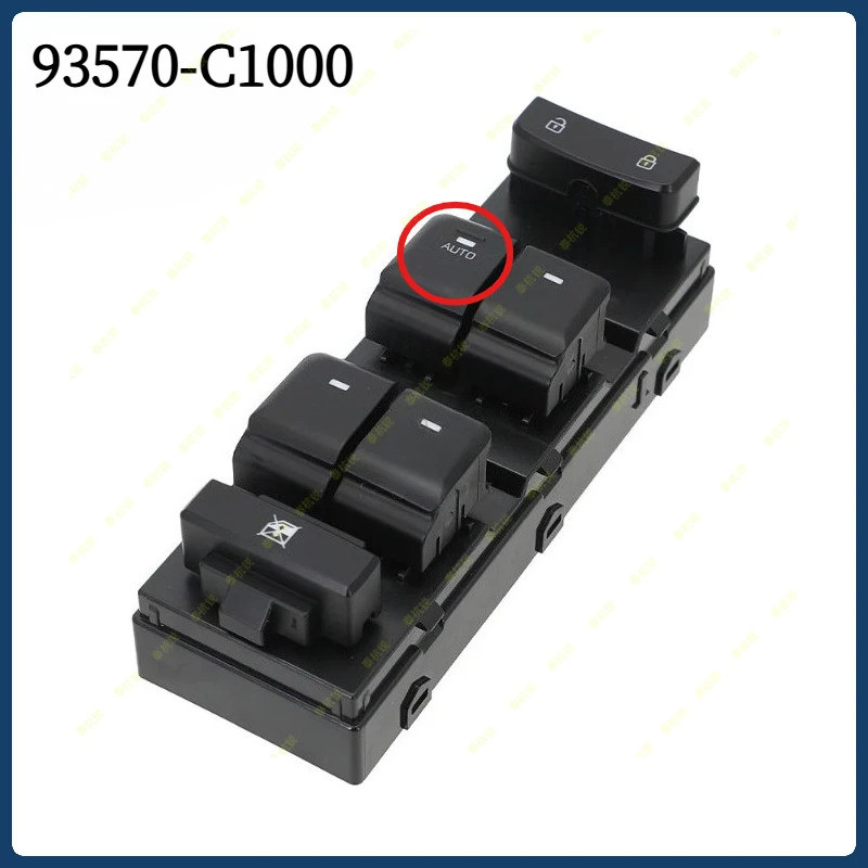 93570-C1000 Điện Chính Cửa Sổ Công Tắc Nút Điều Khiển Cho Xe Hyundai Sonata LF2015 2016 2017 2018 20