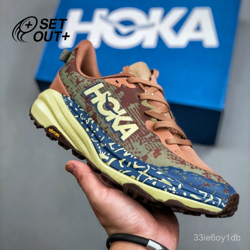 Giày HOKA ONE ONE Speedgoat 6 unisex trail sneaker outdoor siêu nhẹ grip chắc chống trượt chính hãng