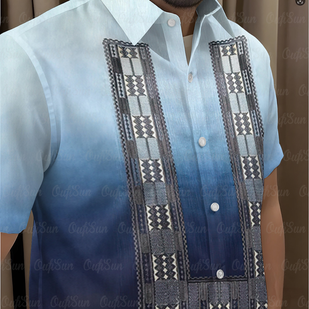 Thời Trang Barong Tagalog Dành Cho Nam Hiện Đại Tay Ngắn Barong Dành Cho Nam Đông Nam Áo Sơ Mi Vinta