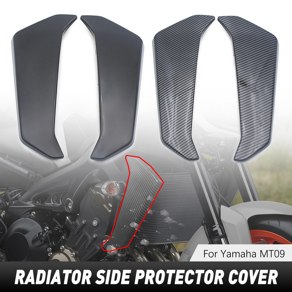 Phụ tùng xe máy ABS Tấm tản nhiệt bên tấm bảo vệ Fairing cho MT09 MT-09 MT 09 2017-2020