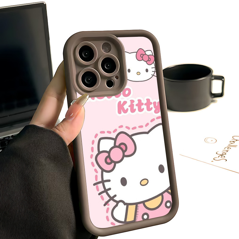 Ốp Lưng cho OPPO A9 2020/A5S/A3S/A3X/A5 pro/A15/A16/A16K/A17 Hello Kitty Hai Khuôn TPU Soft Shell ch