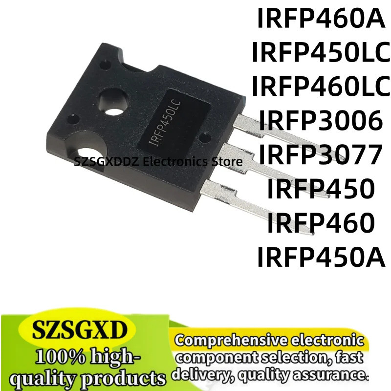 5 CHIẾC IRFP450 IRFP460 IRFP3006 IRFP3077 IRFP450A IRFP460A IRFP450LC IRFP460LC TO-247 MOS Hiệu Ứng 